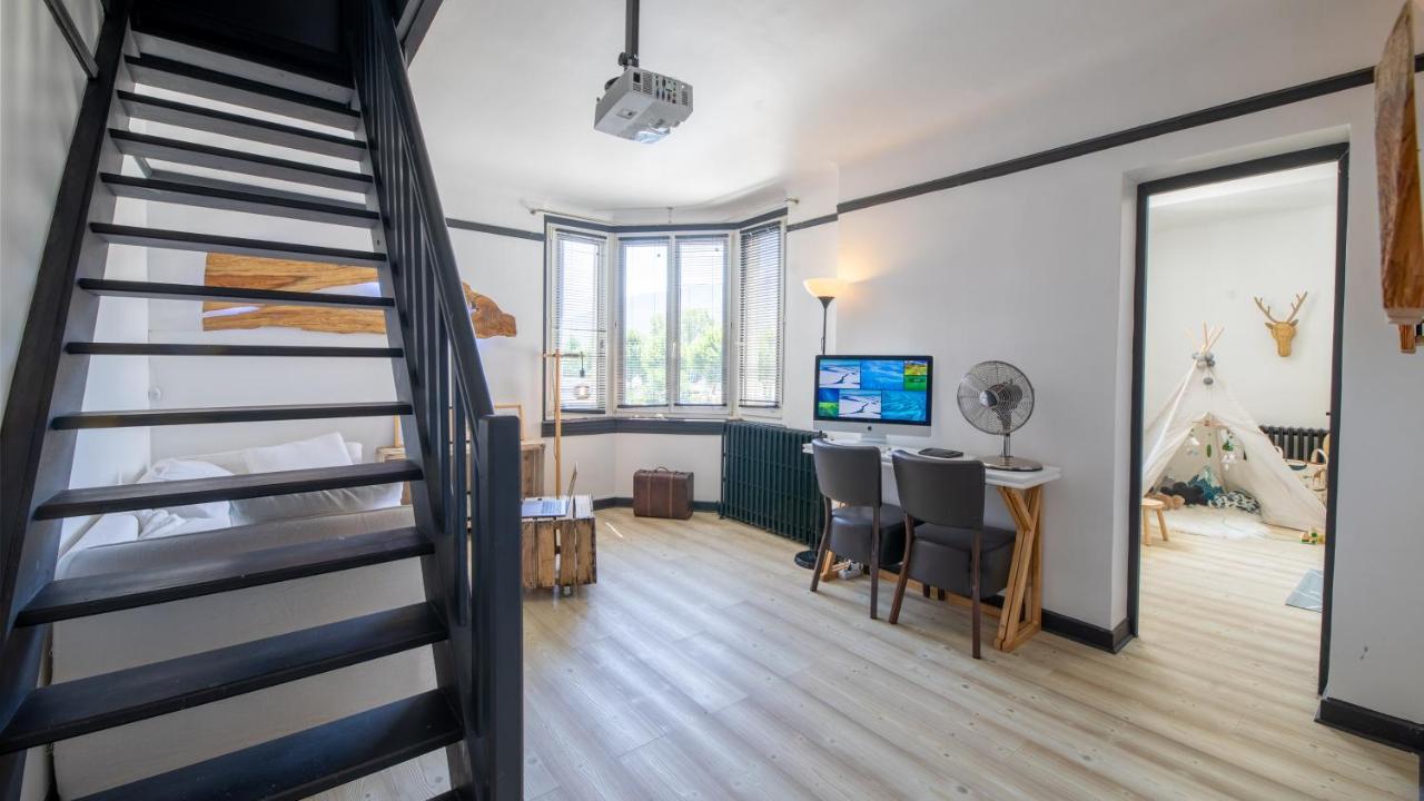 Mamie Jane Suite Deluxe Face Au Lac Tresserve Exterior foto